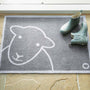 Hug Rug - Hello Grey Herdy