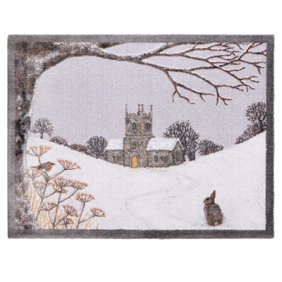 Hug Rug x Sally Swannell Church in the Snow