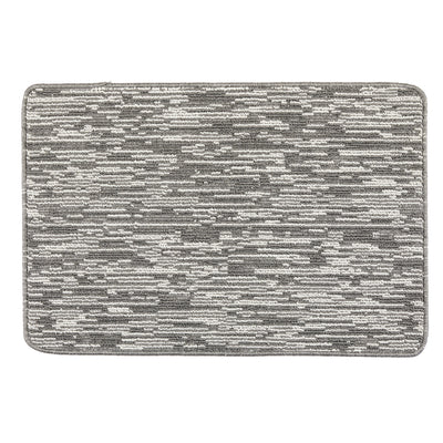 My Mat Stain Resistant Durable - Silver Broken Stripe