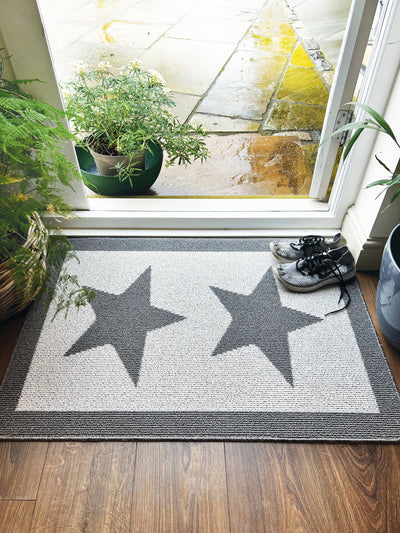 MadeNorth Stain Resistant Durable Silver Star