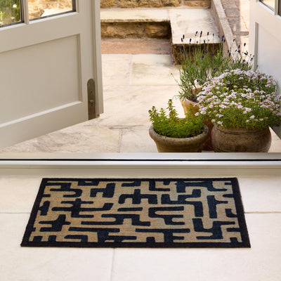 My Mat Nylon Indoor Pattern Abstract Maze