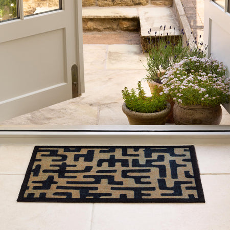 MadeNorth Nylon Indoor Pattern Abstract Maze