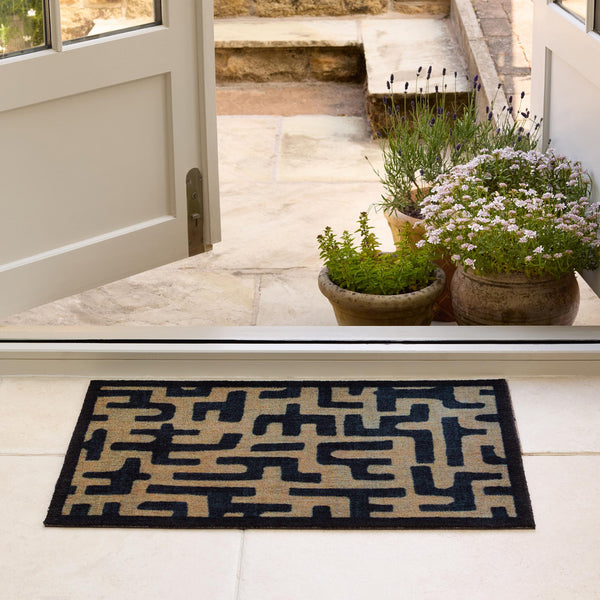 My Mat Nylon Indoor Pattern Abstract Maze
