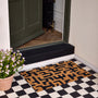 My Mat Printed Coir Abstract Maze