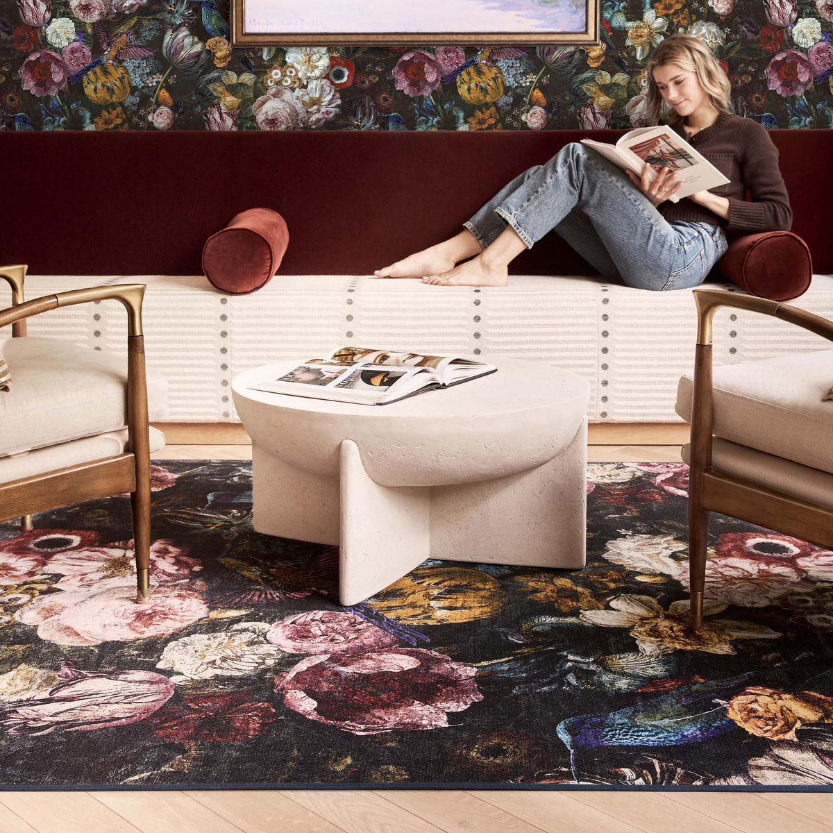 Hug Rug X Graham & Brown Allure Eco-Washable