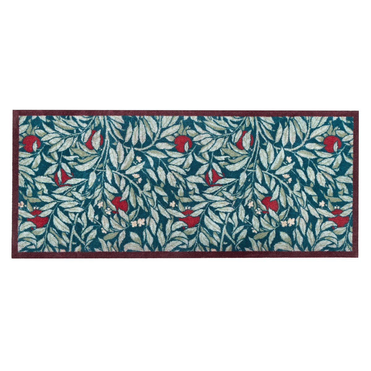 Sanderson By Highgrove x Hug Rug Ancient Apple Tree Midnight with an apple tree design.