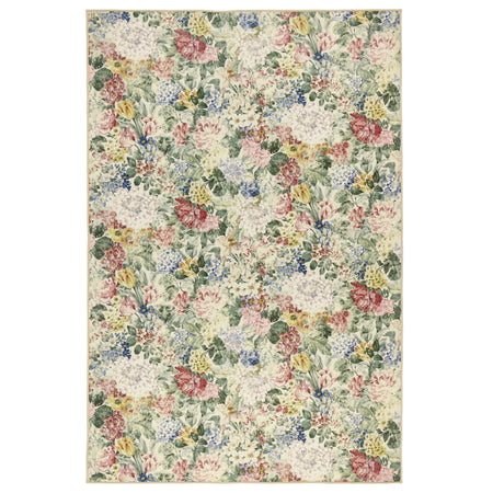 Highgrove by Sanderson x Hug Rug Eco-Washable Antique Hydrangea & Rose Chintz