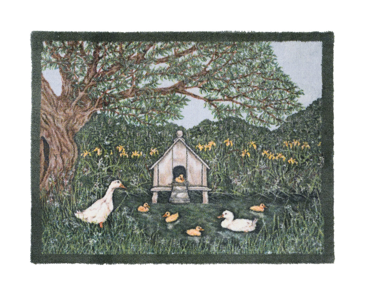 Overhead image Hug Rug X Sally swannell Doormat