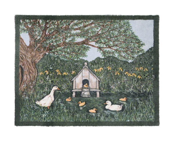 Overhead image Hug Rug X Sally swannell Doormat
