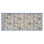 Sanderson By Highgrove x Hug Rug Azalea Walk Wedgwood Runner with a blue floral design.