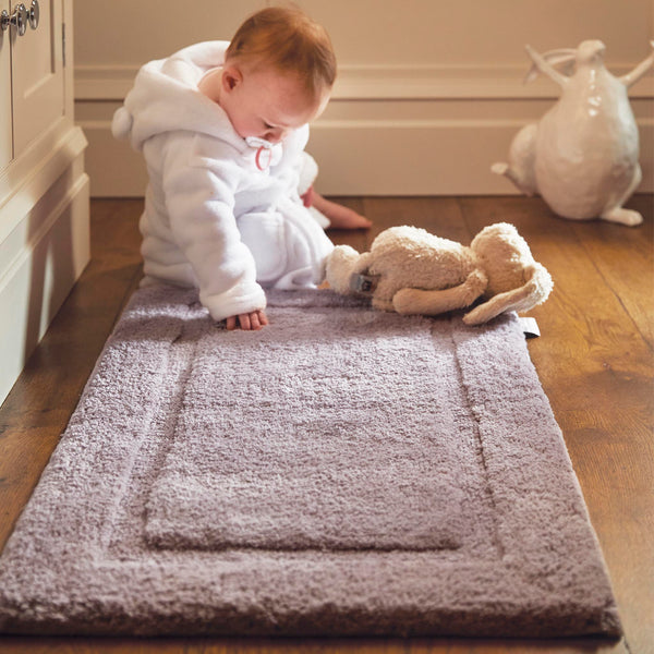 Hug Rug Bamboo Border - Lavender