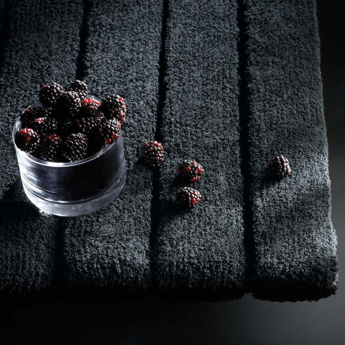 Hug Rug Bamboo Stripe - Graphite