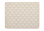 My Mat Sculptured Washable Basket Weave Ivory