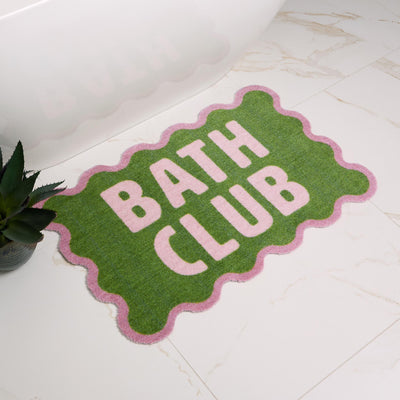 My Mat Nylon Printed Bathroom Bath Club