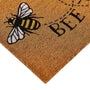 My Mat Printed Coir Bee Happy Doormat