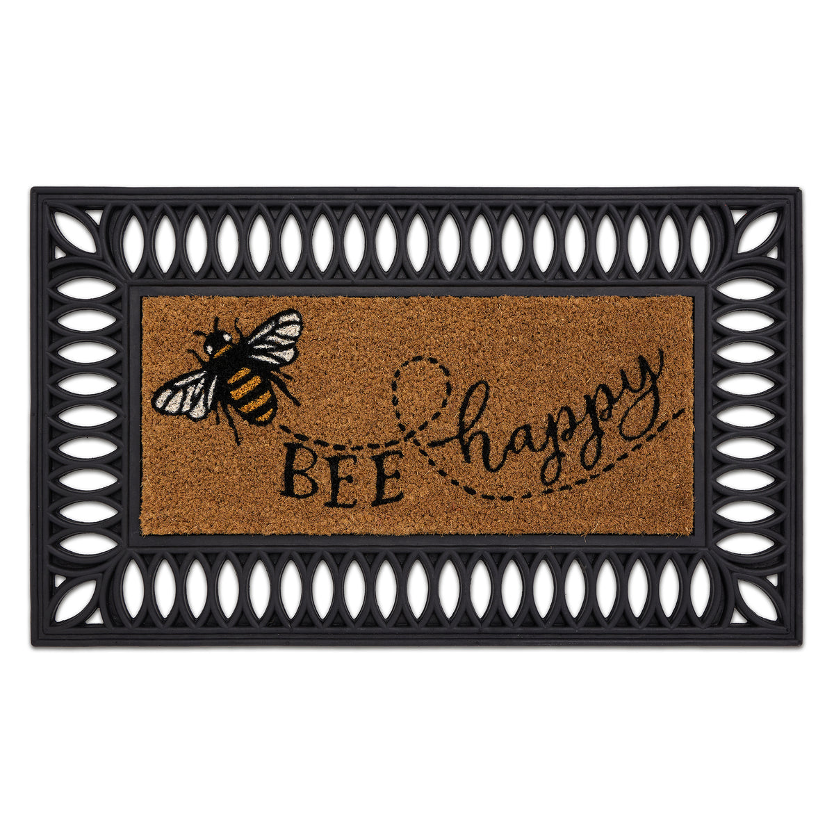 My Mat Coir Insert Bee Happy