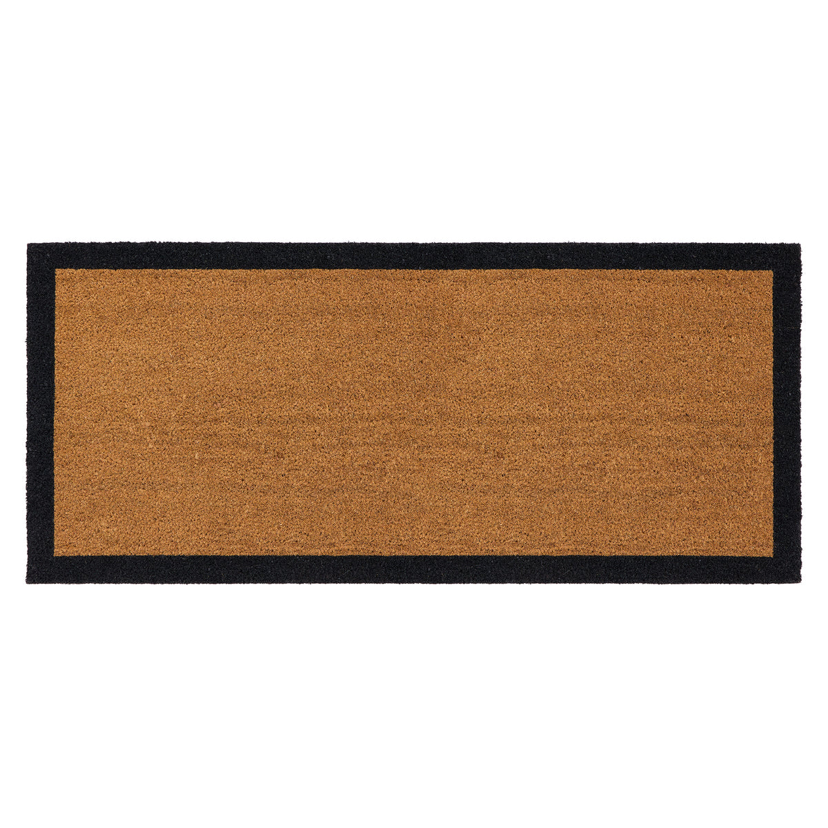 My Mat Printed Coir Border Black