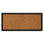 My Mat Printed Coir Border Black