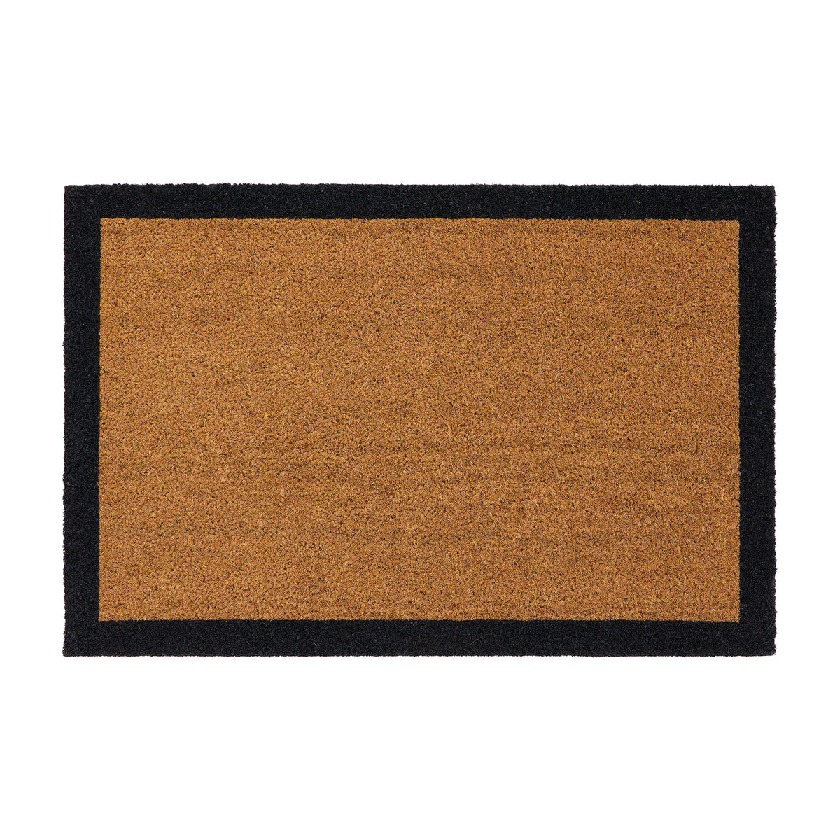 My Mat Printed Coir Border Black