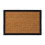 My Mat Printed Coir Border Black