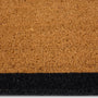 My Mat Printed Coir Border Black