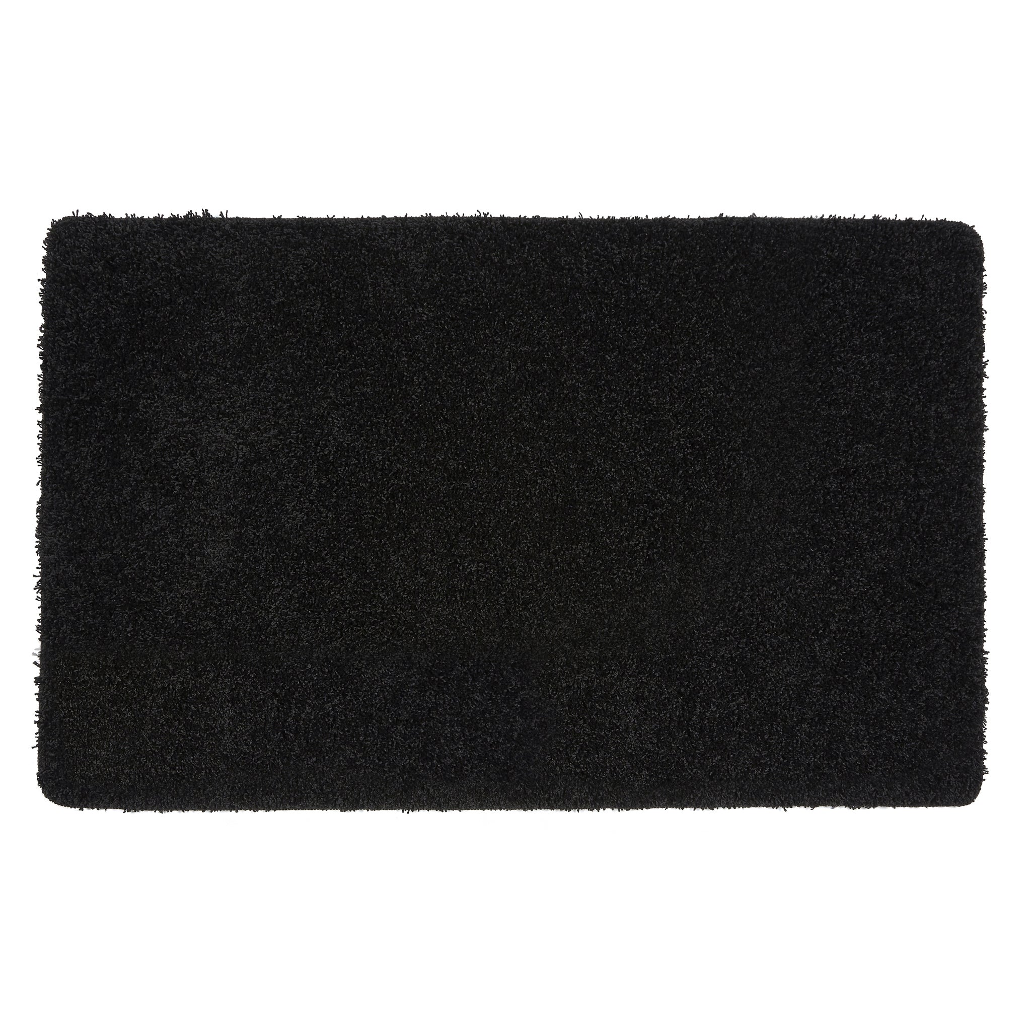 Scratch Proof Rug Howler & Scratch Shaggy Rug Black - Phoenox Textiles