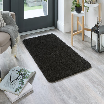 Howler & Scratch Shaggy Rug Black