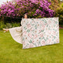 Hug Rug Eco-Washable Blooming Peonies Oyster Pink