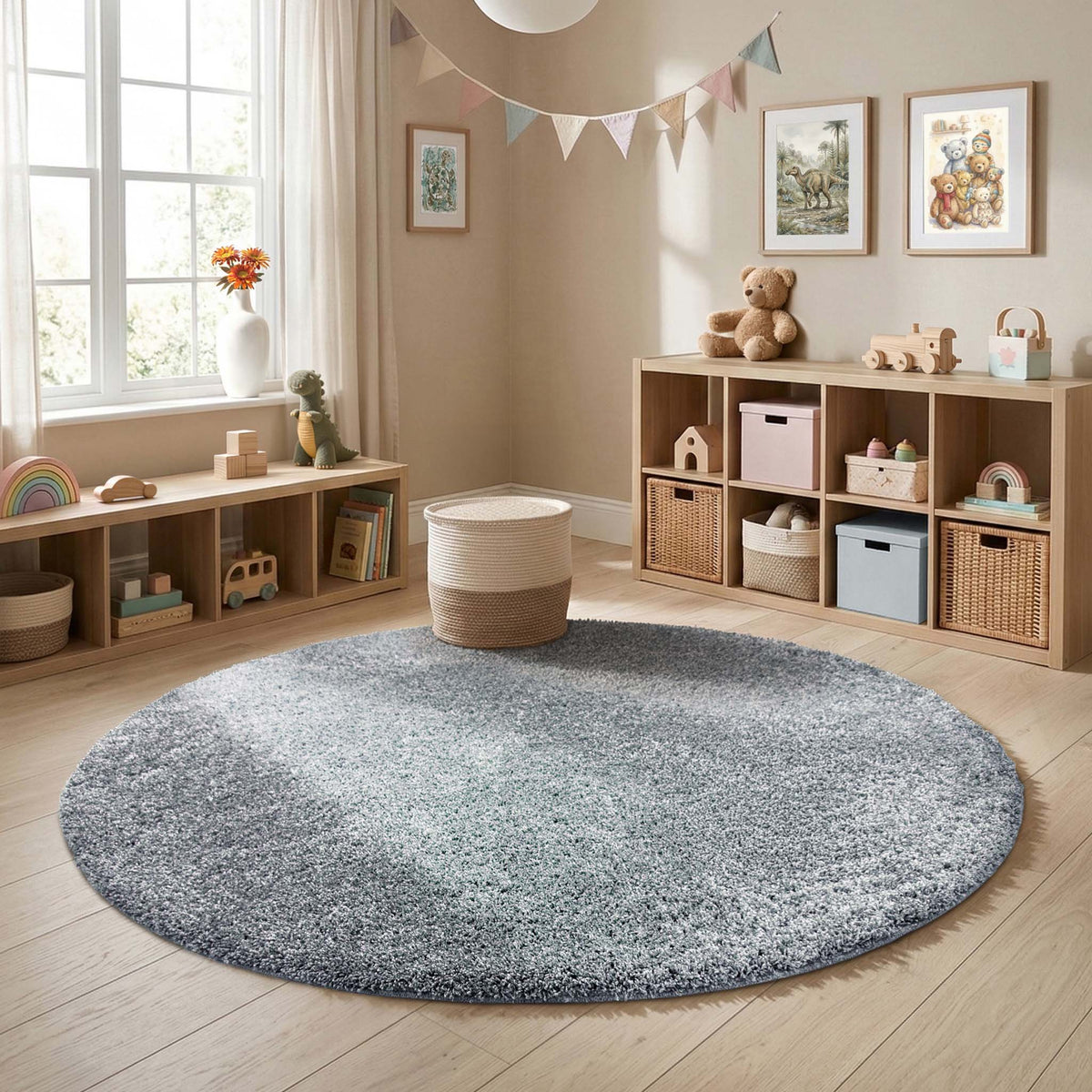 My Rug Fleck Blue