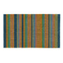 My Mat Printed Coir Blue Stripe Doormat