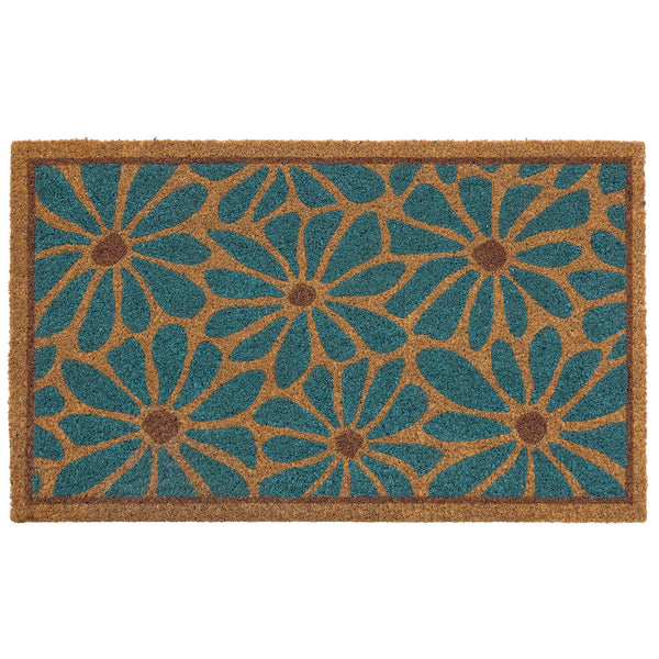 My Mat Printed Coir Boho Floral