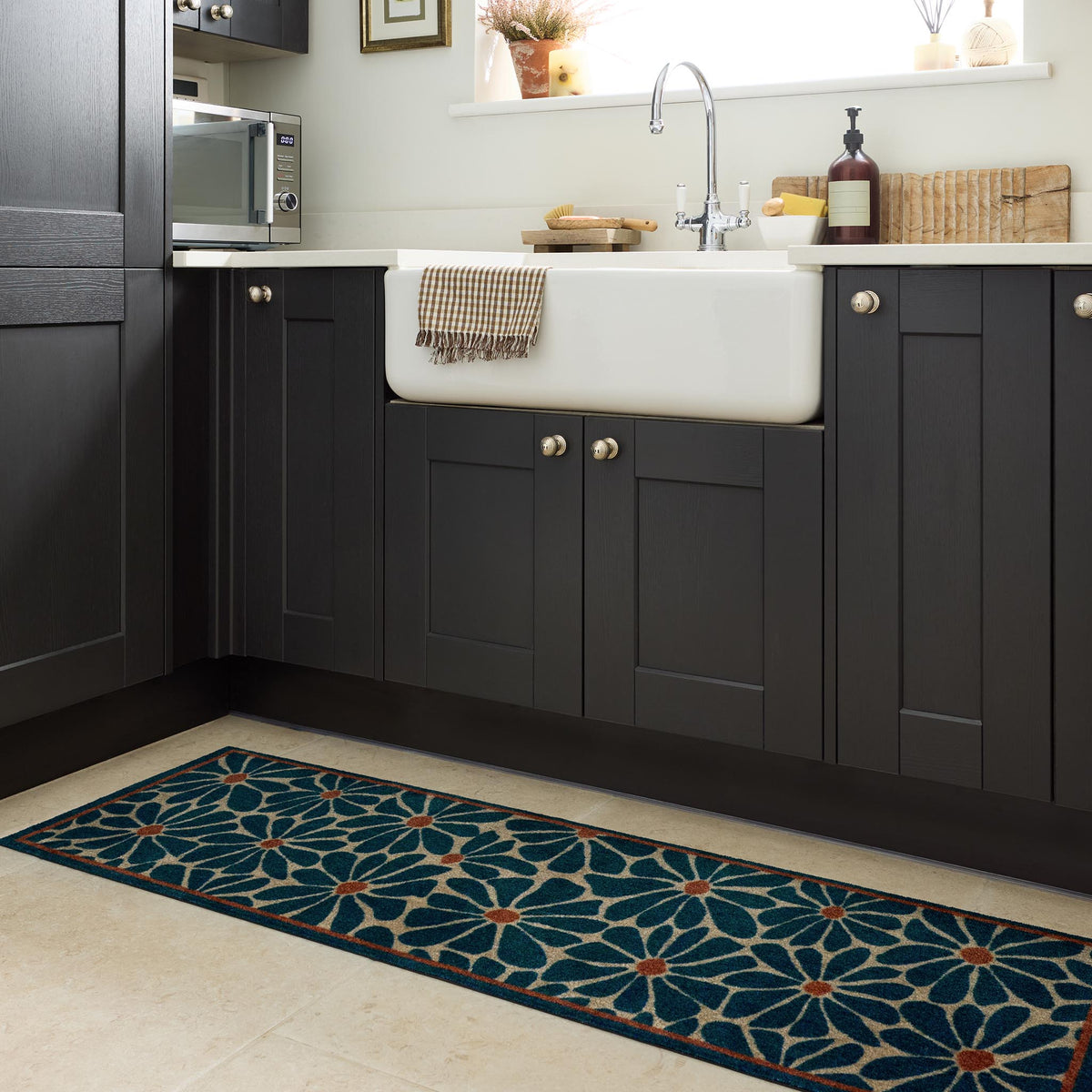 My Mat Nylon Indoor Pattern Boho Floral