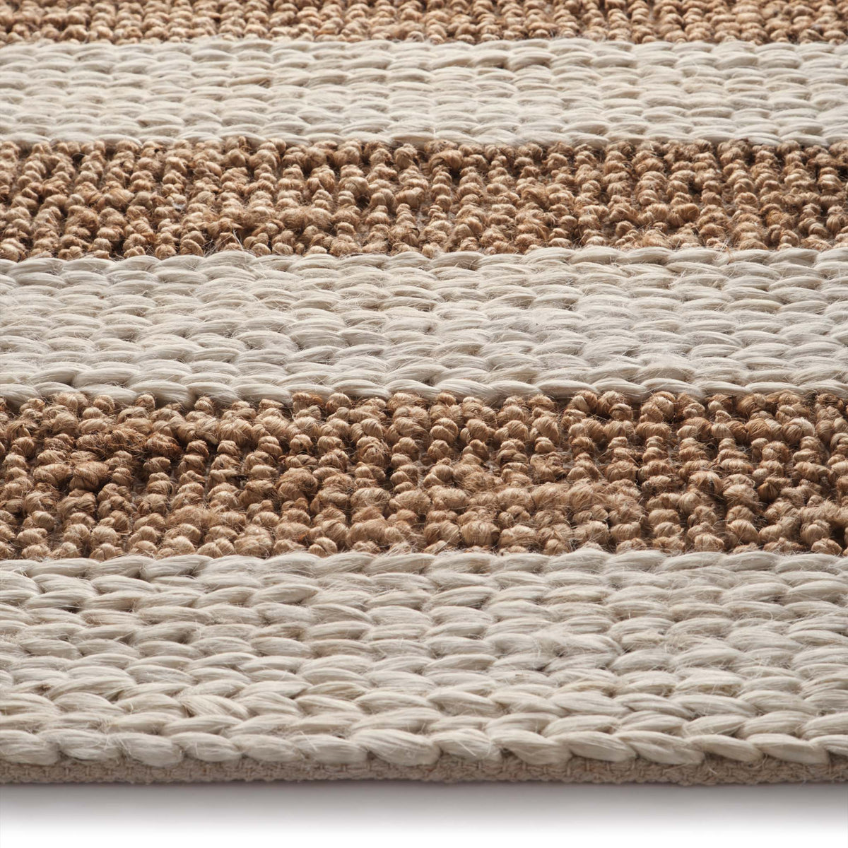 Origin Bondi Jute Stripe Cream Natural