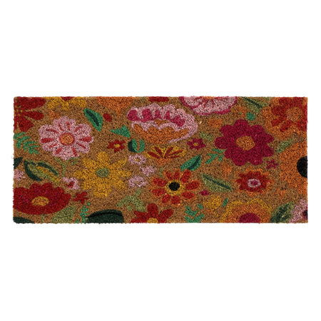 MadeBeyond Coir Insert Bright Blooms Doormat