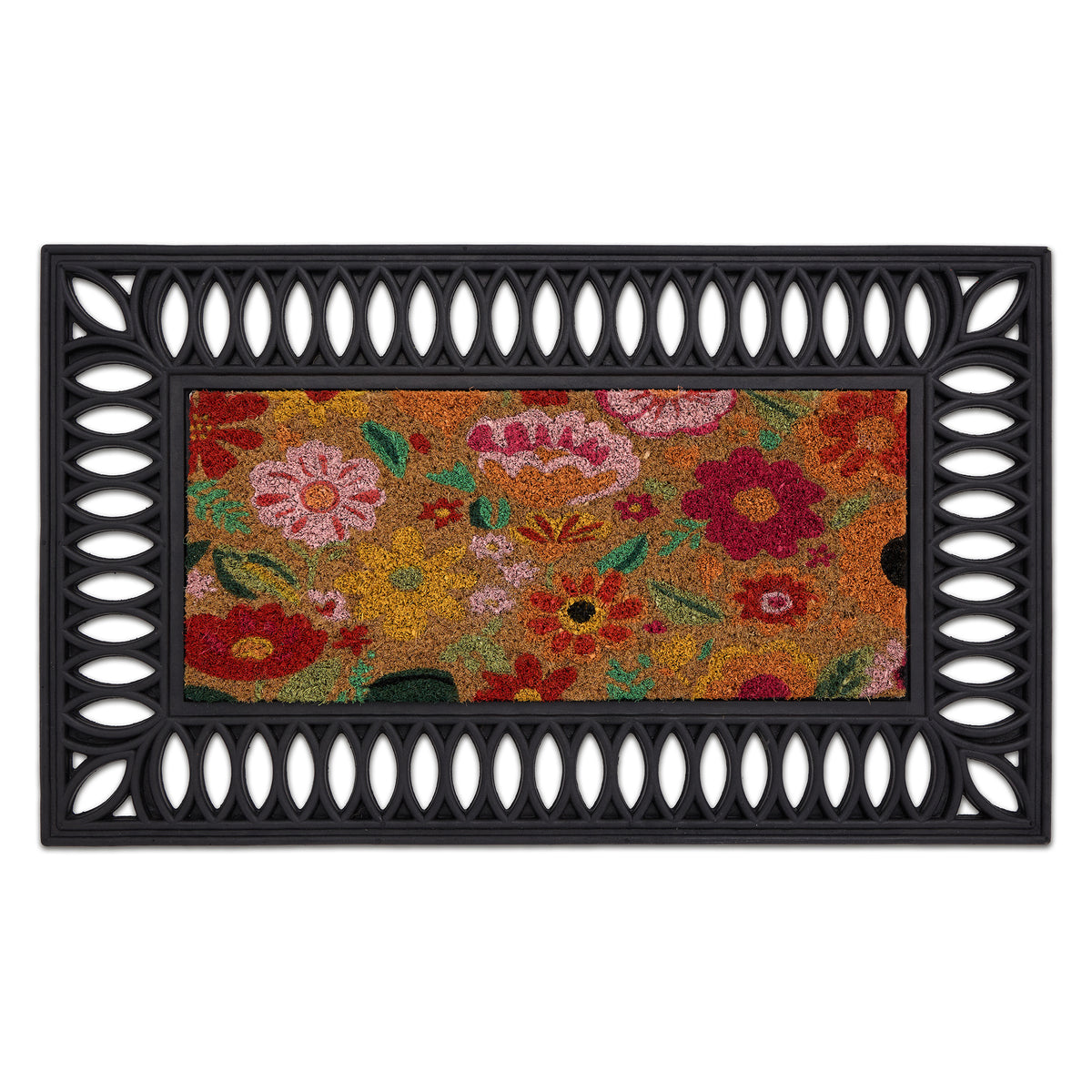 My Mat Coir Insert Bright Blooms