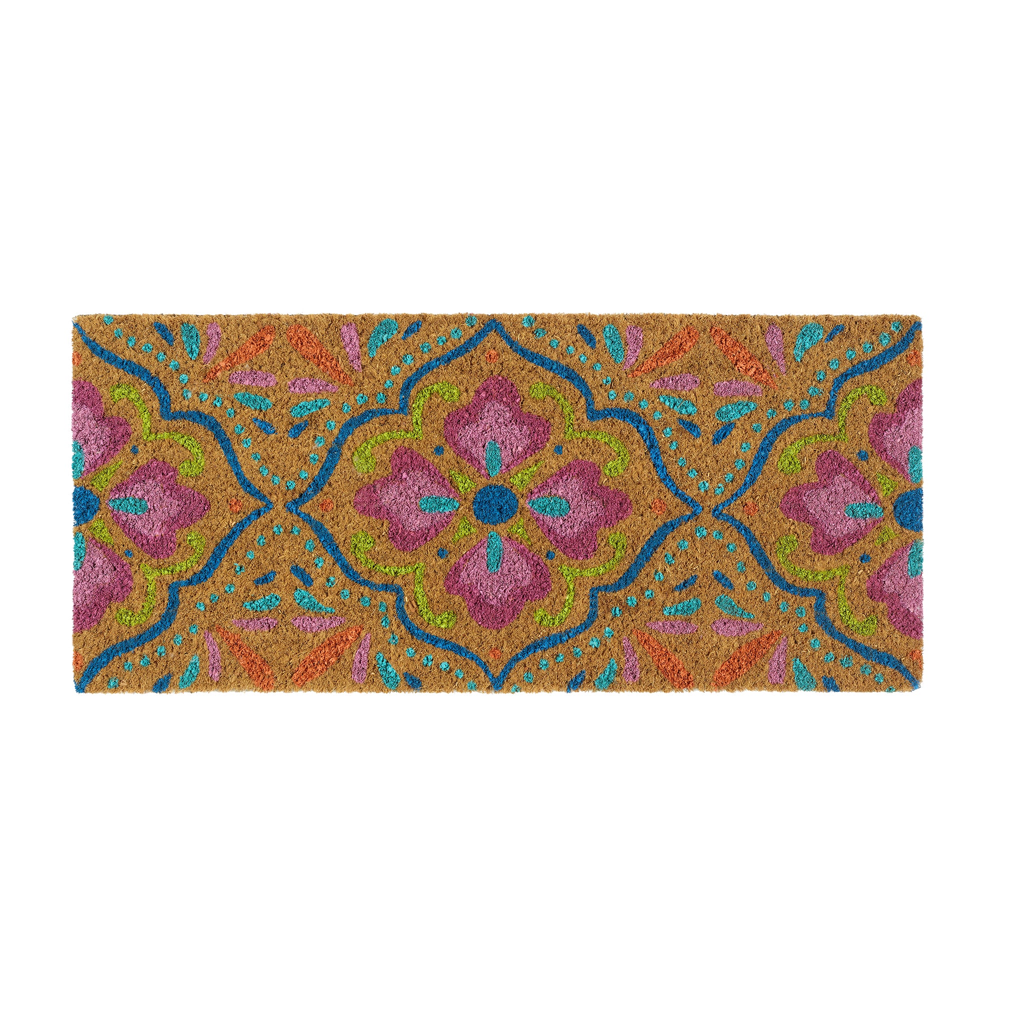 My Mat Coir Insert Bright Tile - Phoenox Textiles