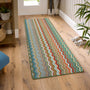 My Mat Stain Resistant Candy Multi Green Zigzag