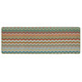 My Mat Stain Resistant Candy Multi Green Zigzag
