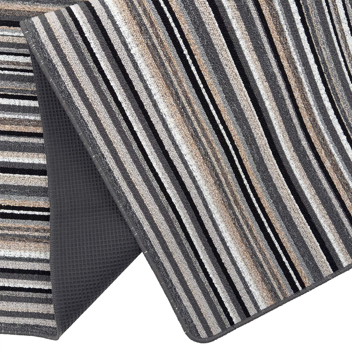My Mat Stain Resistant Candy Multi Monochrome Stripe