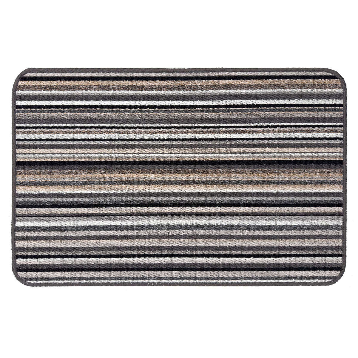 My Mat Stain Resistant Candy Multi Monochrome Stripe