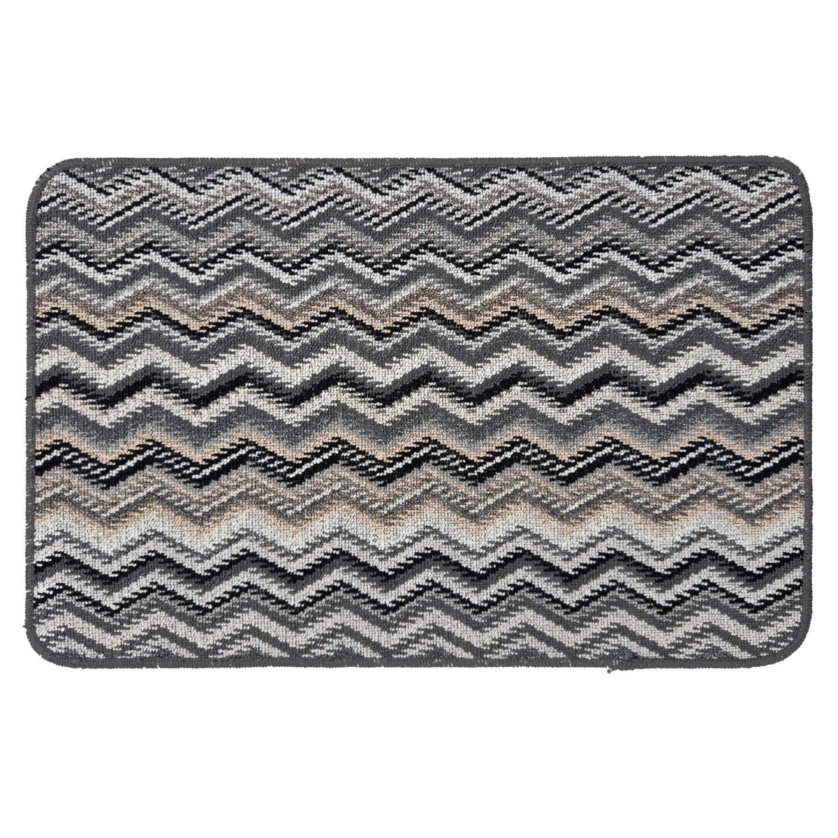 My Mat Stain Resistant Candy Multi Monochrome ZigZag