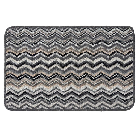 MadeNorth Stain Resistant Candy Multi Monochrome ZigZag