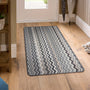My Mat Stain Resistant Candy Multi Monochrome ZigZag