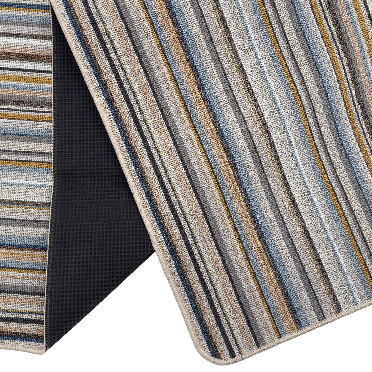 My Mat Stain Resistant Candy Multi Natural Stripe