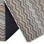 My Mat Stain Resistant Candy Multi Natural Zigzag Doormat