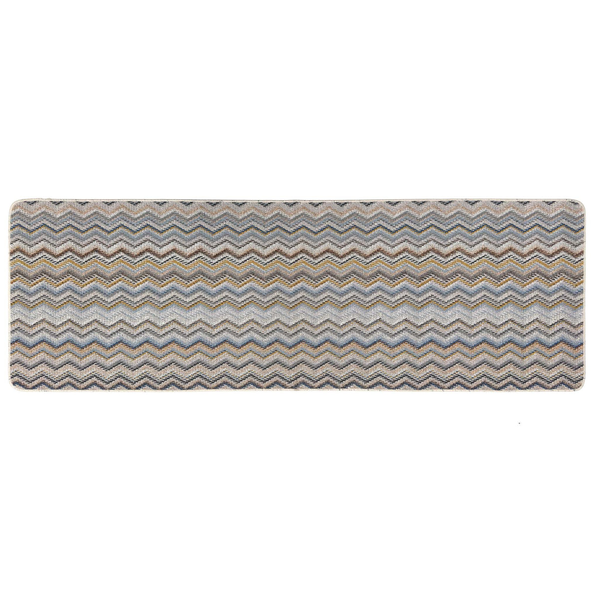 My Mat Stain Resistant Candy Multi Natural Zigzag Doormat