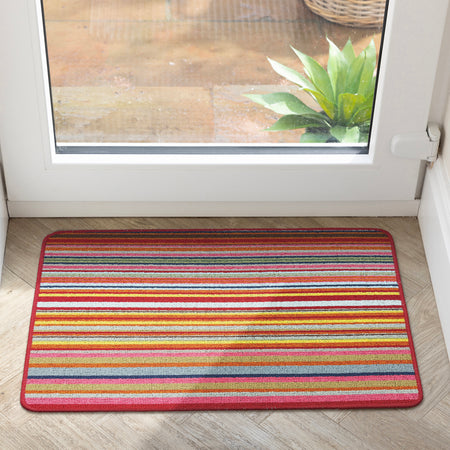 MadeNorth Stain Resistant Candy Multi Bright Stripe