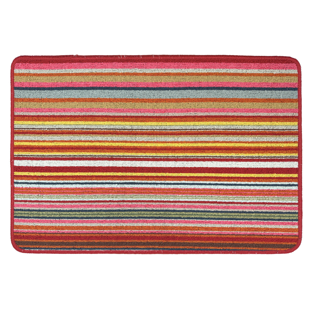 My Mat Stain Resistant Candy Multi Bright Stripe