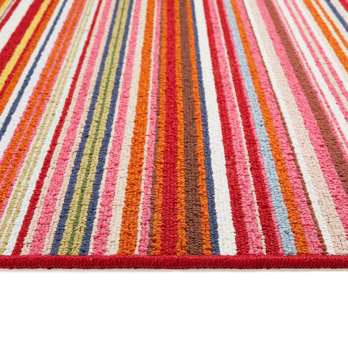 My Mat Stain Resistant Candy Multi Bright Stripe