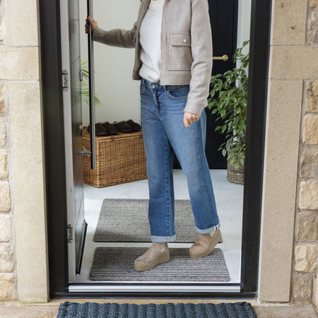 MadeNorth Cotton Portland Stone Stripe